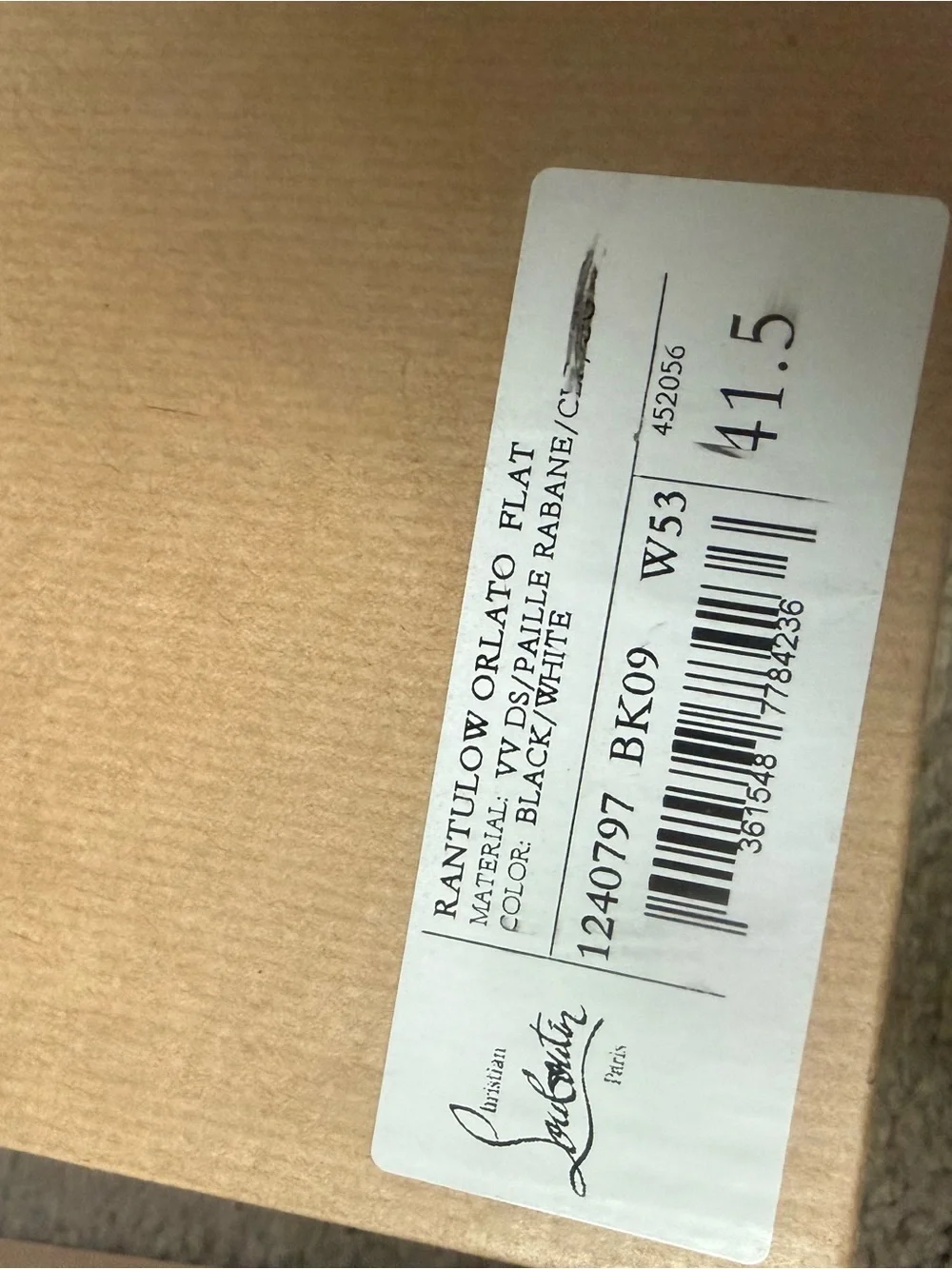 Christian Louboutin bought them